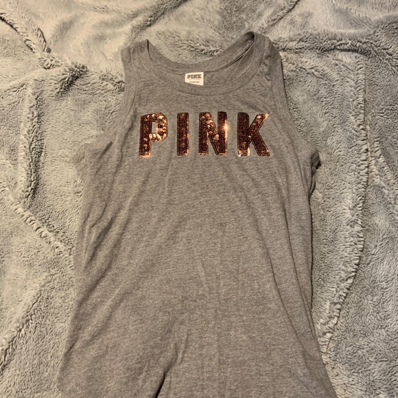 Victoria Secret PINK loose Tank Top - Picture 2 of 2
